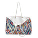 Funky Patterned Weekender Tote Bag