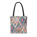 Funky Patterned Tote Bag