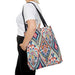 Funky Patterned Tote Bag