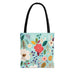 Bright Colorful Spring Flower Tote Bag