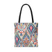 Funky Patterned Tote Bag