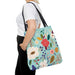 Bright Colorful Spring Flower Tote Bag