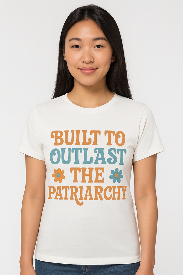 Built to Outlast the Patriarchy Women's Triblend Tee