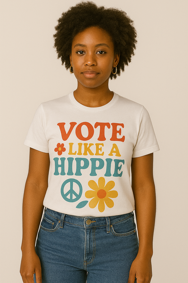 Vote Like a Hippie Women's Tee
