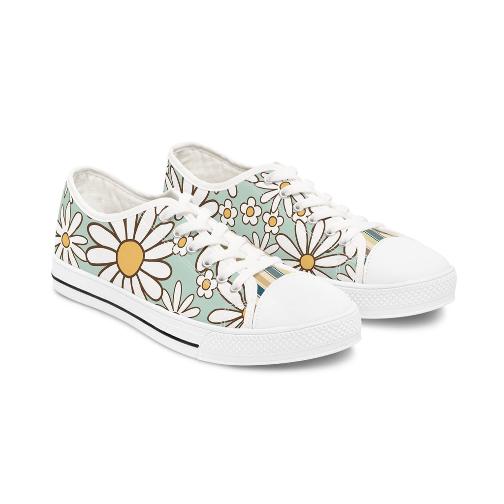 Boho Daisy Delight Sneakers