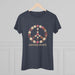 Women's Tee — Floral Peace Sign "Choose Peace" Graphic Shirt