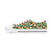 Stained Glass Mosaic Women's Low Top Sneakers Shoes