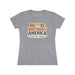 Hippie Birthday America Women’s Soft Tee – Peace • Love • Equality Retro Graphic