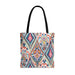 Funky Patterned Tote Bag