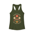 Bloom Where You Are Planted Women's Ideal Racerback Tank