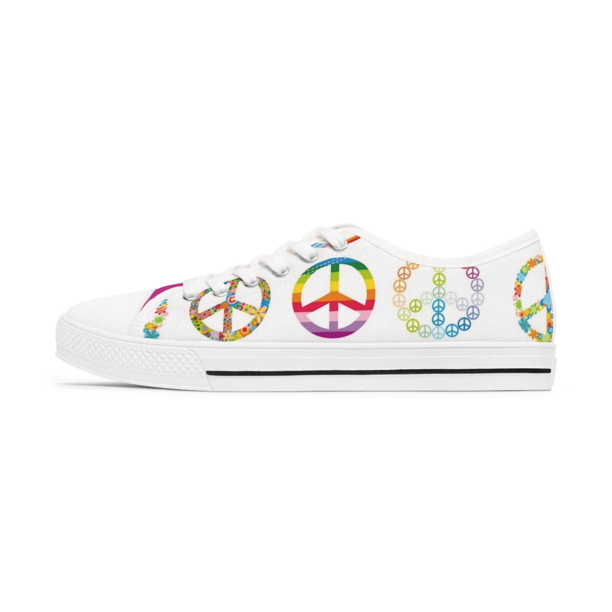 Peace is in the Air Women's Low Top Sneakers Shoes