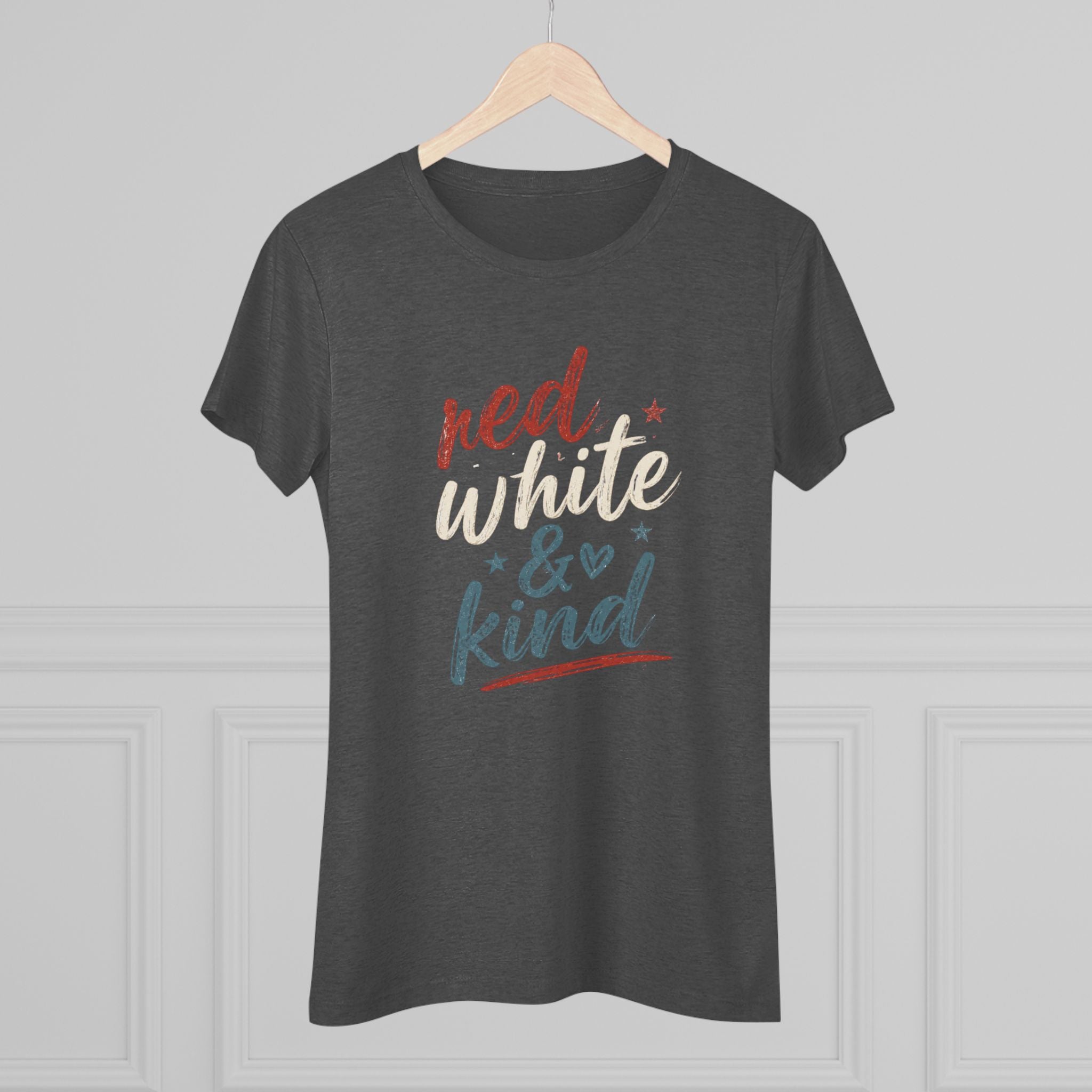 Red White & Kind Women’s Vintage Tee — Patriotic 4th of July Shirt
