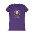 Wild Flower Free Spirit Women's Tee - Floral Graphic Crewneck Shirt