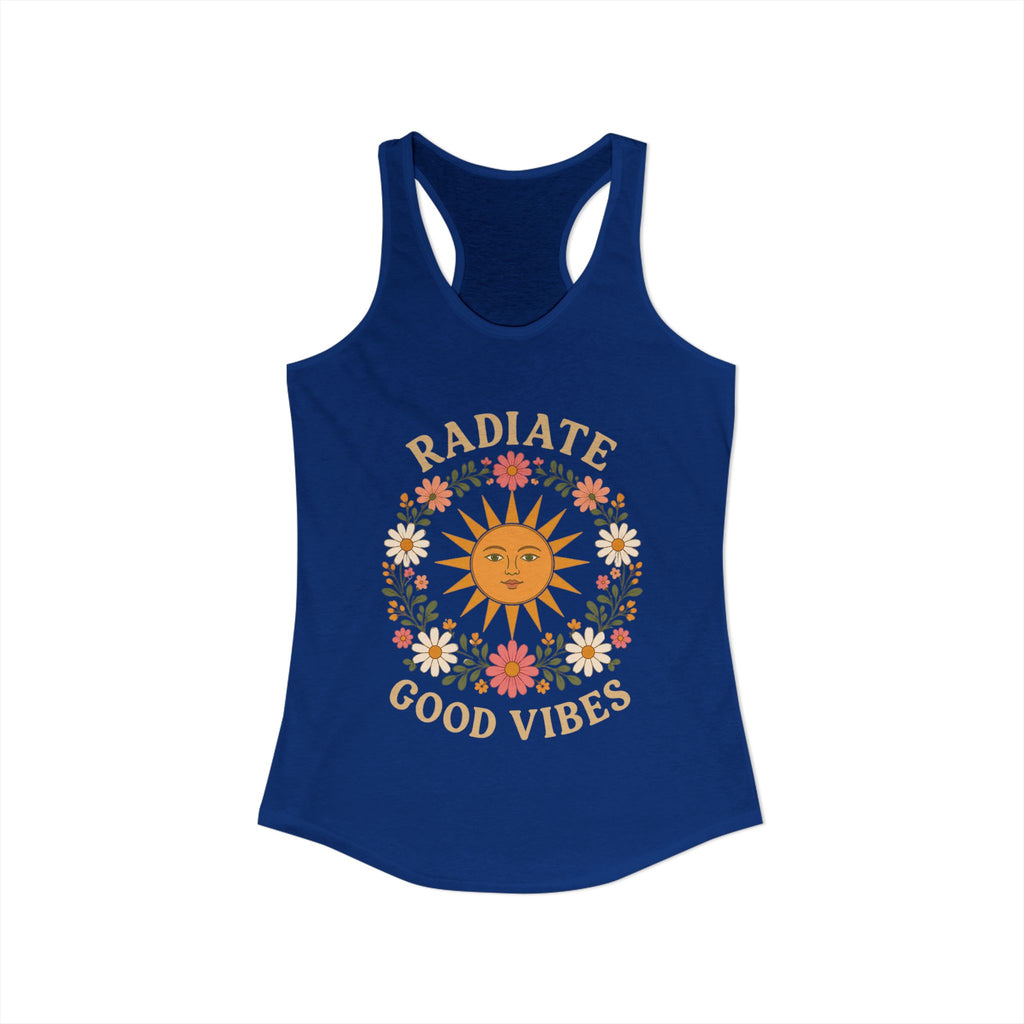 Radiate Good Vibes Women's Ideal Racerback Tank