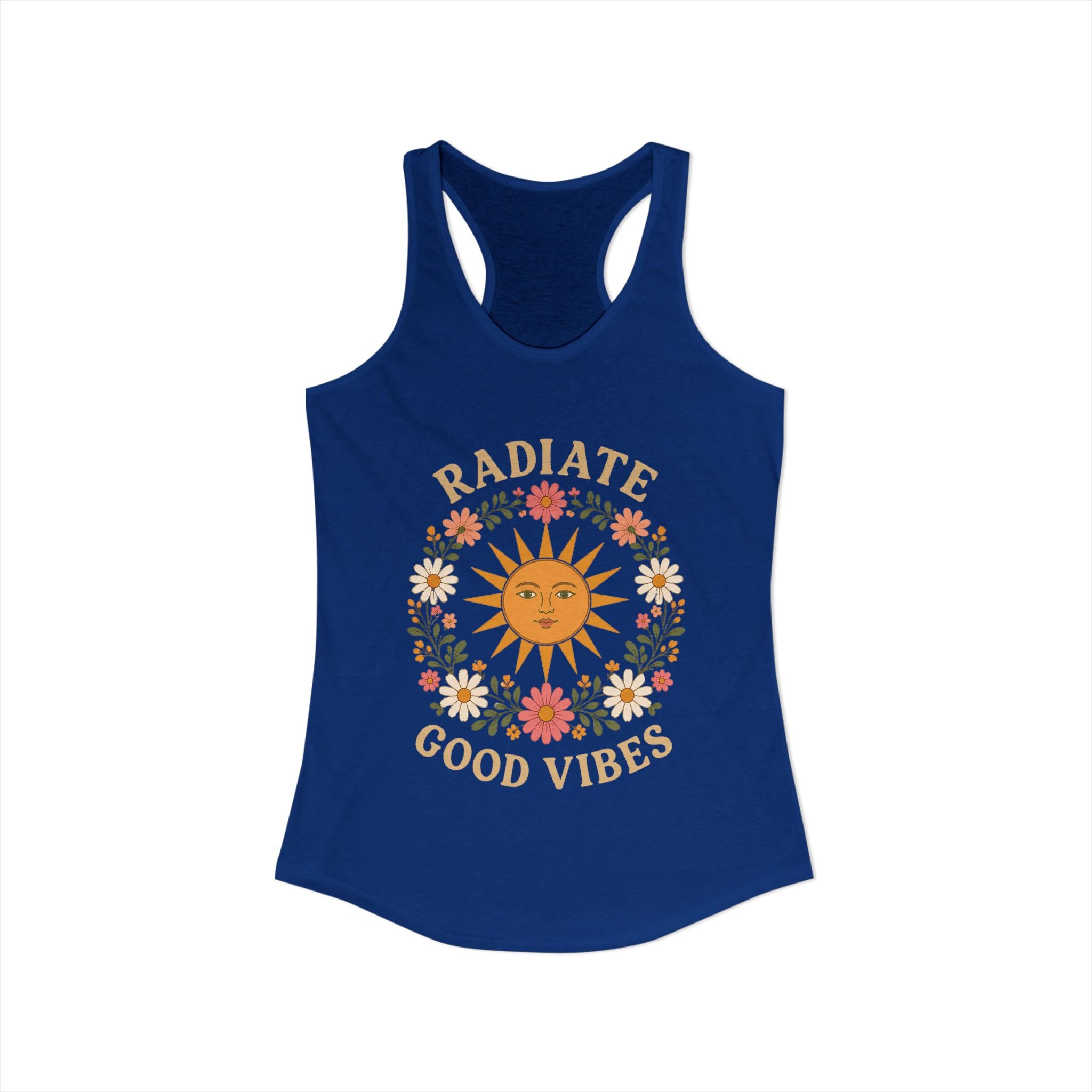 Radiate Good Vibes Women's Ideal Racerback Tank