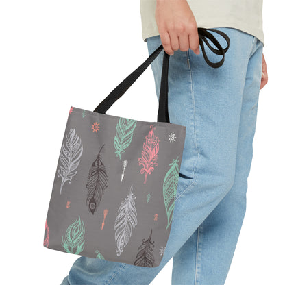 Boho &quot;Light as a Feather&quot; Tote Bag