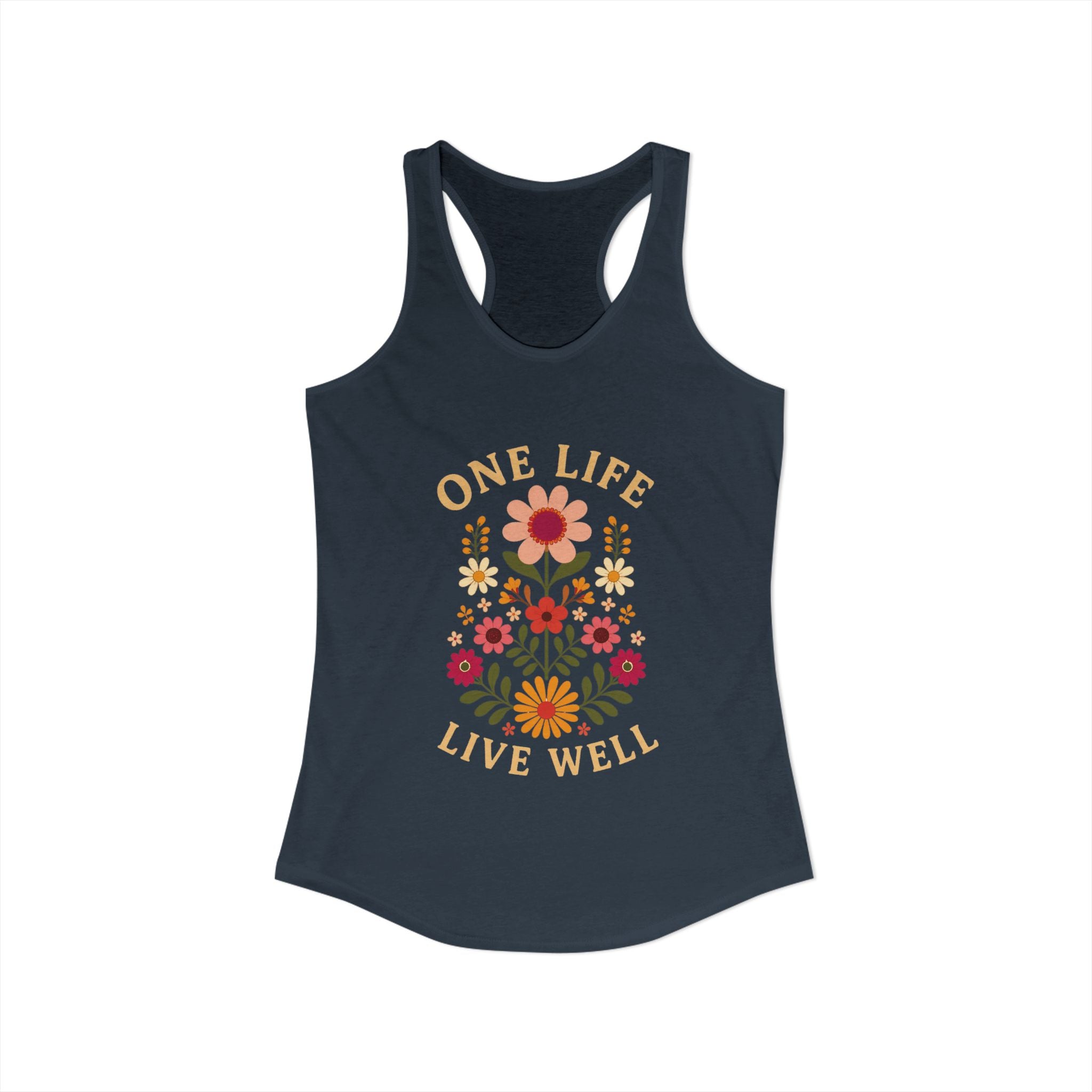 One Life Live Well Women's Ideal Racerback Tank