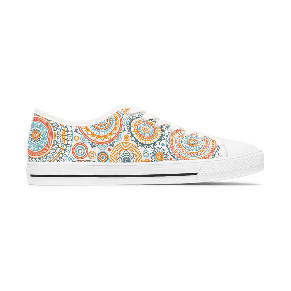 Sunny Mandalas Hippie Boho Sneakers