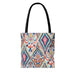 Funky Patterned Tote Bag