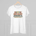 Hippie Birthday America Women's Tee — Peace • Love • Equality Retro Graphic