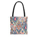 Funky Patterned Tote Bag