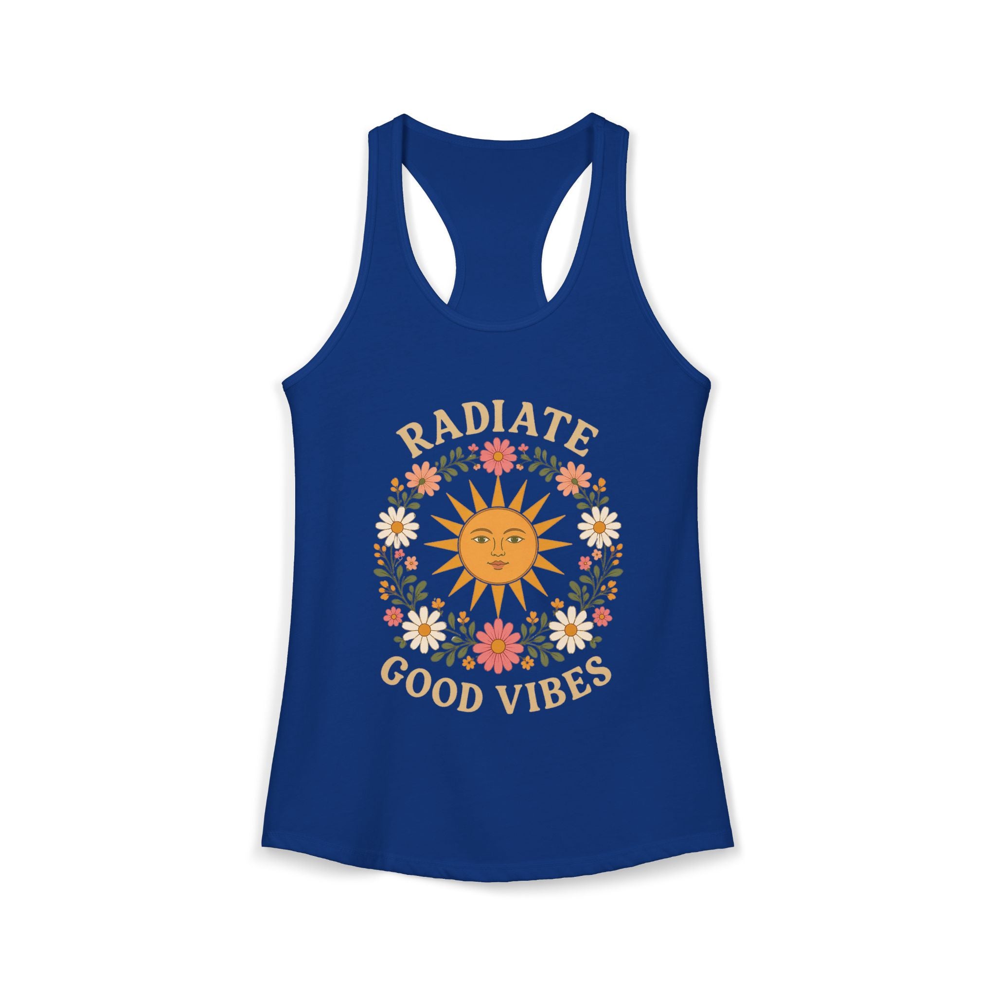Radiate Good Vibes Women's Ideal Racerback Tank