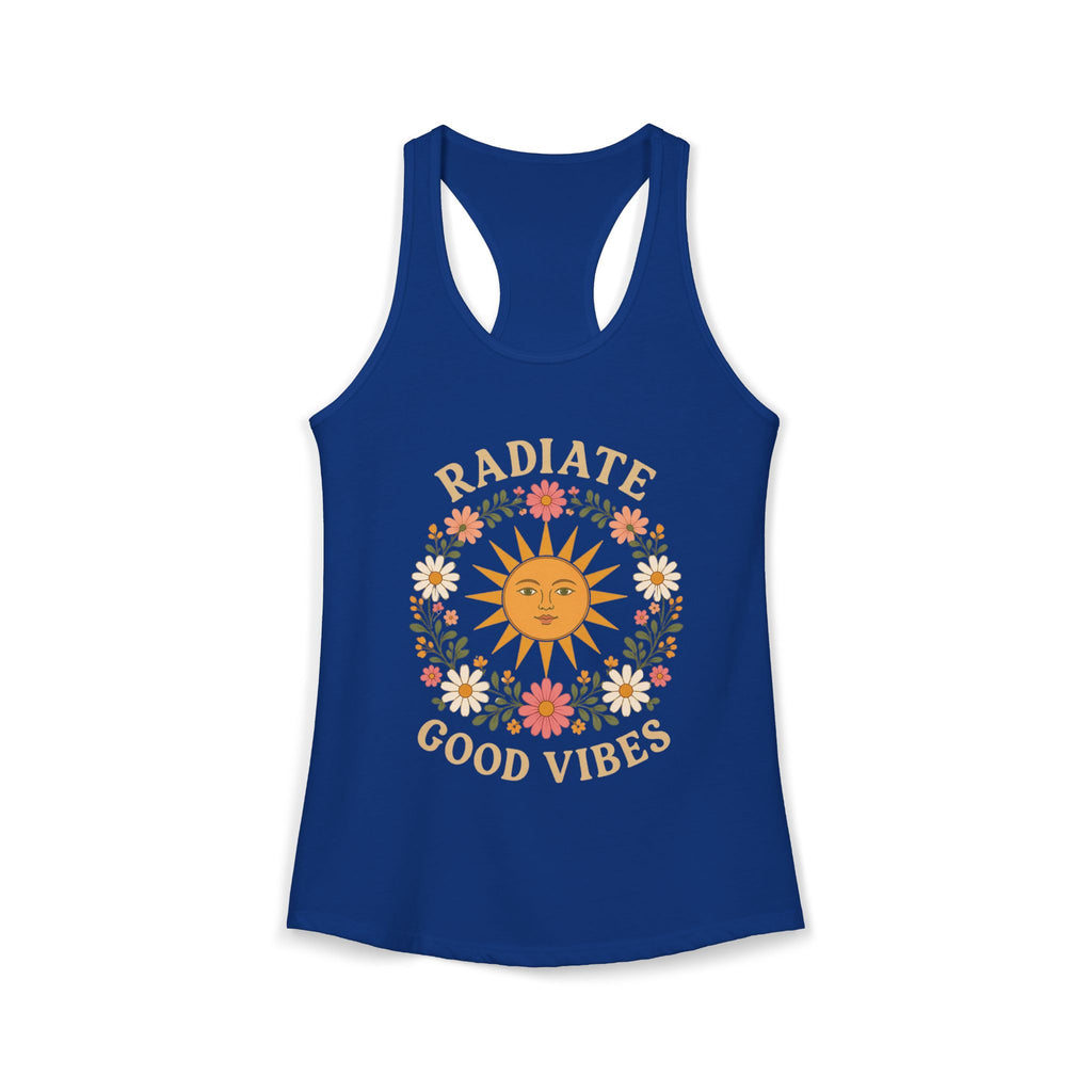Radiate Good Vibes Women's Ideal Racerback Tank
