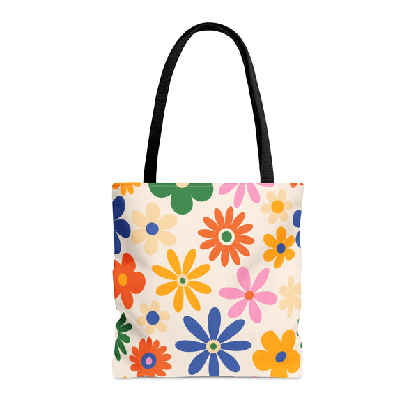 70s Flower Child Tote Bag