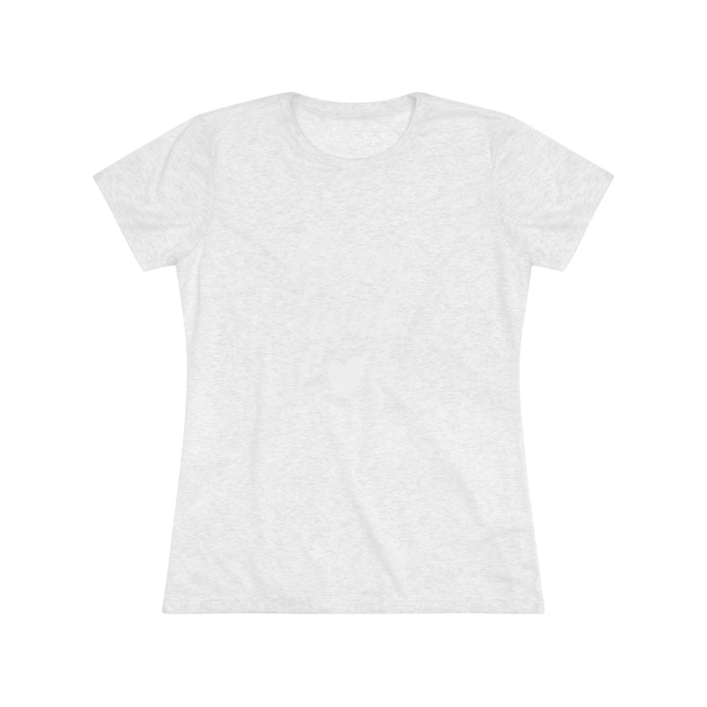 Peace and Love Women's Triblend T-Shirt