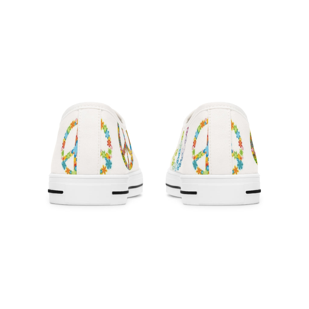 Peace is in the Air Women's Low Top Sneakers Shoes