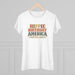 Hippie Birthday America Women’s Soft Tee – Peace • Love • Equality Retro Graphic