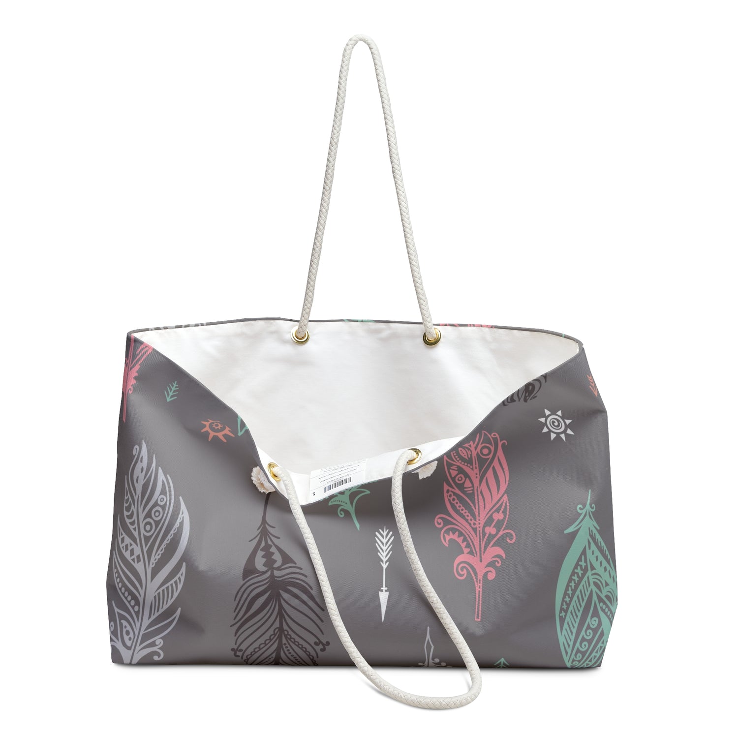 Boho &quot;Light as a Feather&quot; Weekender Bag