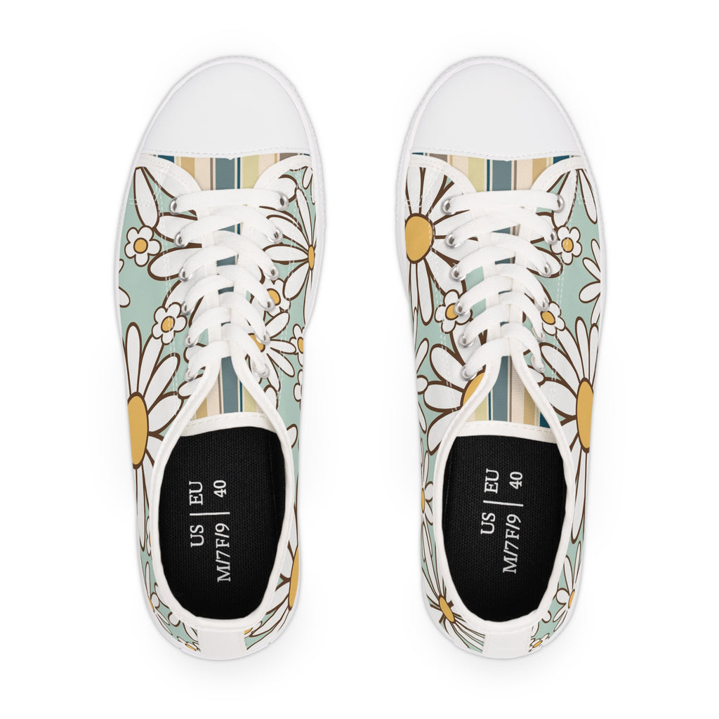 Boho Daisy Delight Sneakers