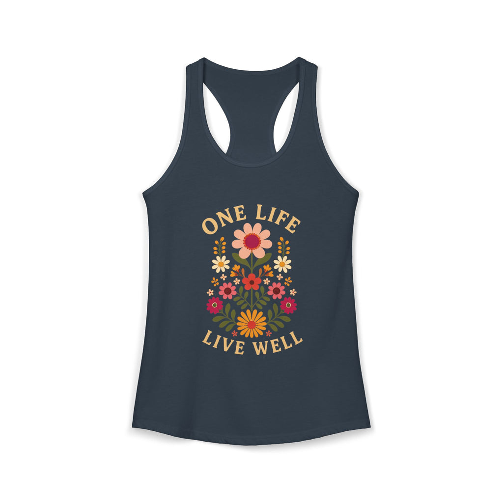 One Life Live Well Women's Ideal Racerback Tank