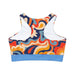 Dancing with Color Fully Lined, Padded Sports Bra