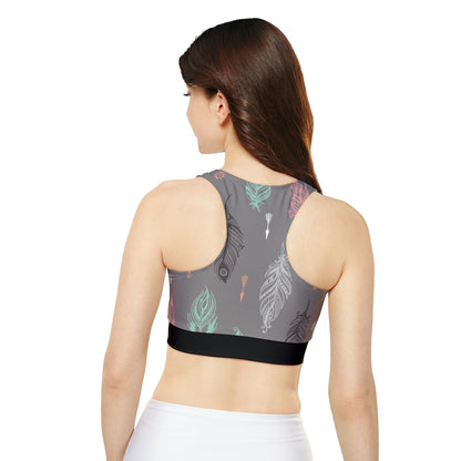 Light as a Feather Fully Lined, Padded Sports Bra