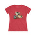 Be Kind Patriotic Women’s Tee — Vintage American Flag Graphic