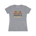 Hippie Birthday America Women's Tee — Peace • Love • Equality Retro Graphic