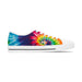 Tie Dye Women's Low Top Sneakers Shoes
