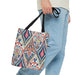 Funky Patterned Tote Bag