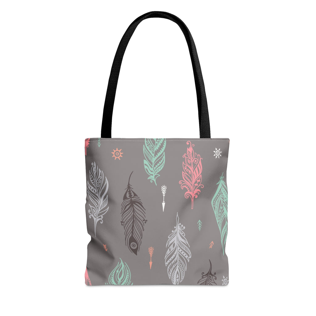 Boho "Light as a Feather" Tote Bag