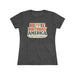 Hippie Birthday America Women’s Soft Tee – Peace • Love • Equality Retro Graphic