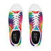 Tie Dye Women's Low Top Sneakers Shoes