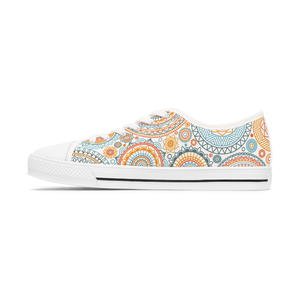 Sunny Mandalas Hippie Boho Sneakers