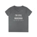 I'm Still Marching Ladies' T-Shirt - Feminist Protester Design