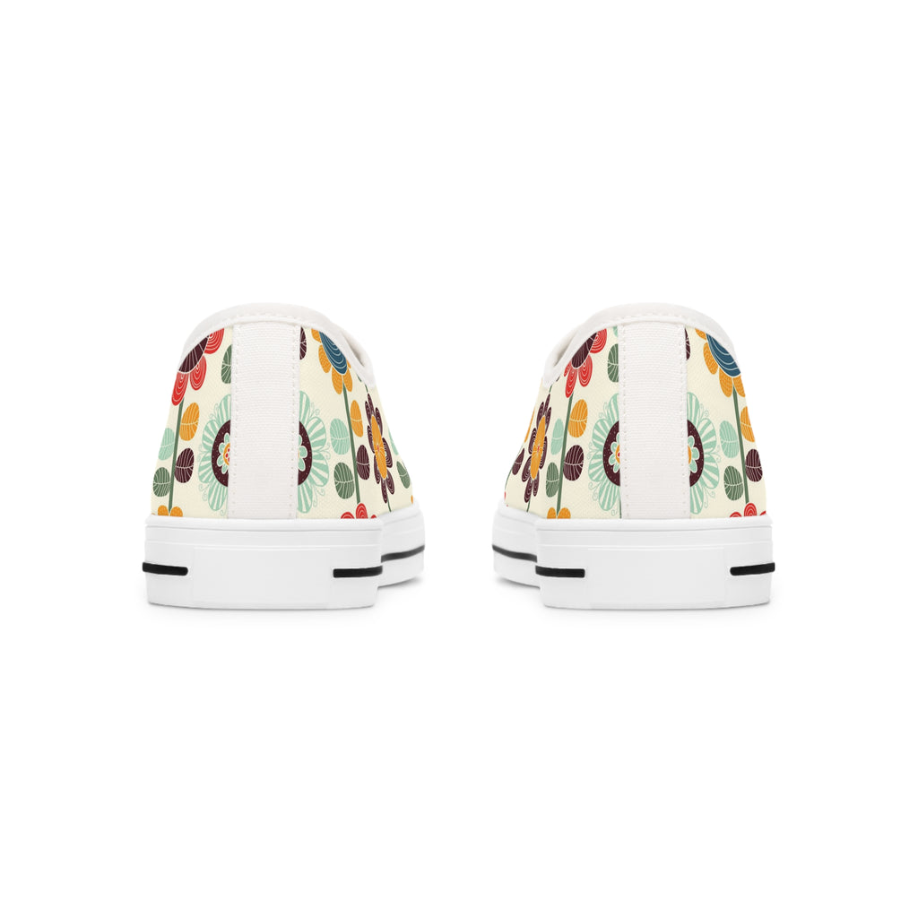 Flowers Child Women's Low Top Sneakers Shoes