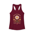 Wild Flower Free Spirit Women's Ideal Racerback Tank