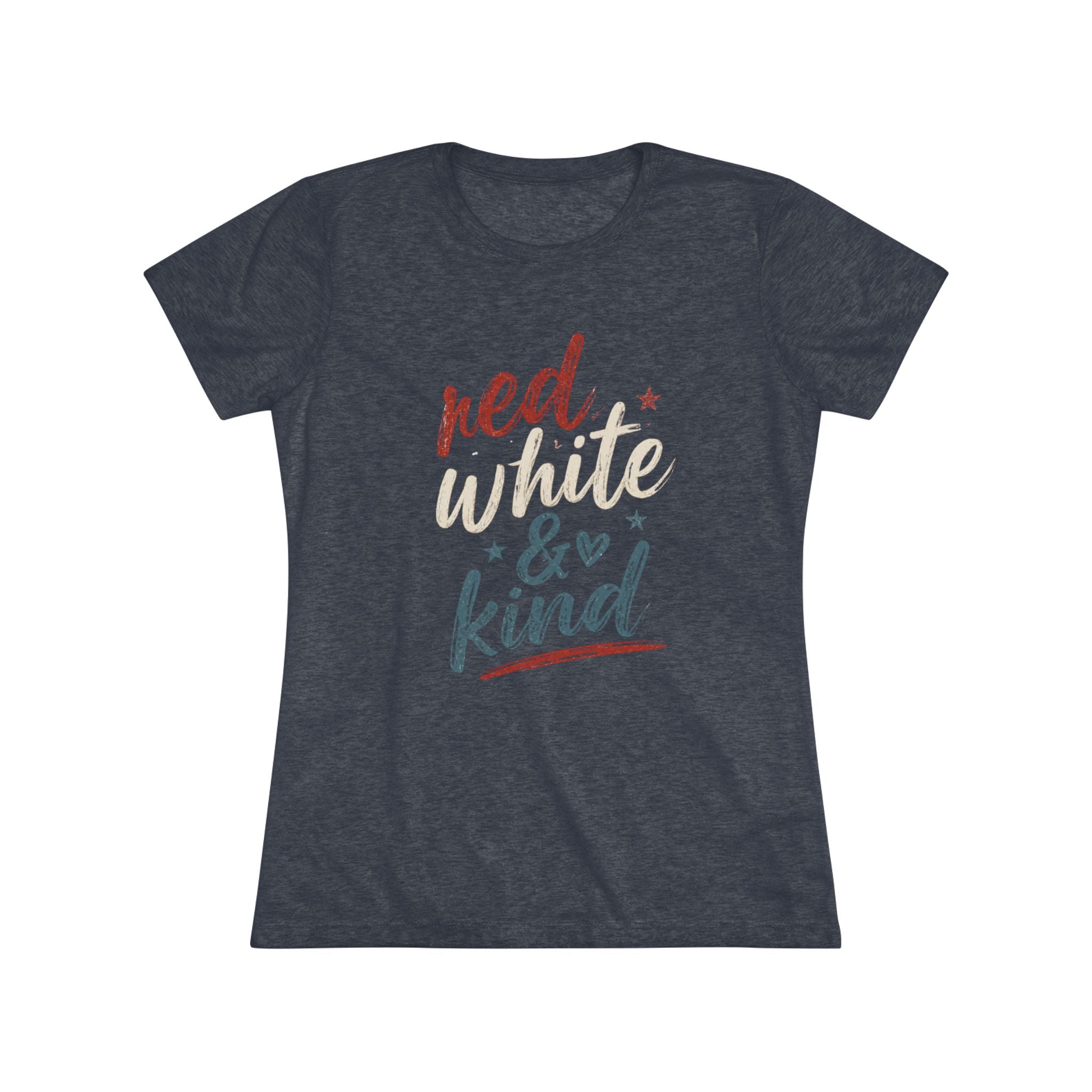 Red White & Kind Women’s Vintage Tee — Patriotic 4th of July Shirt