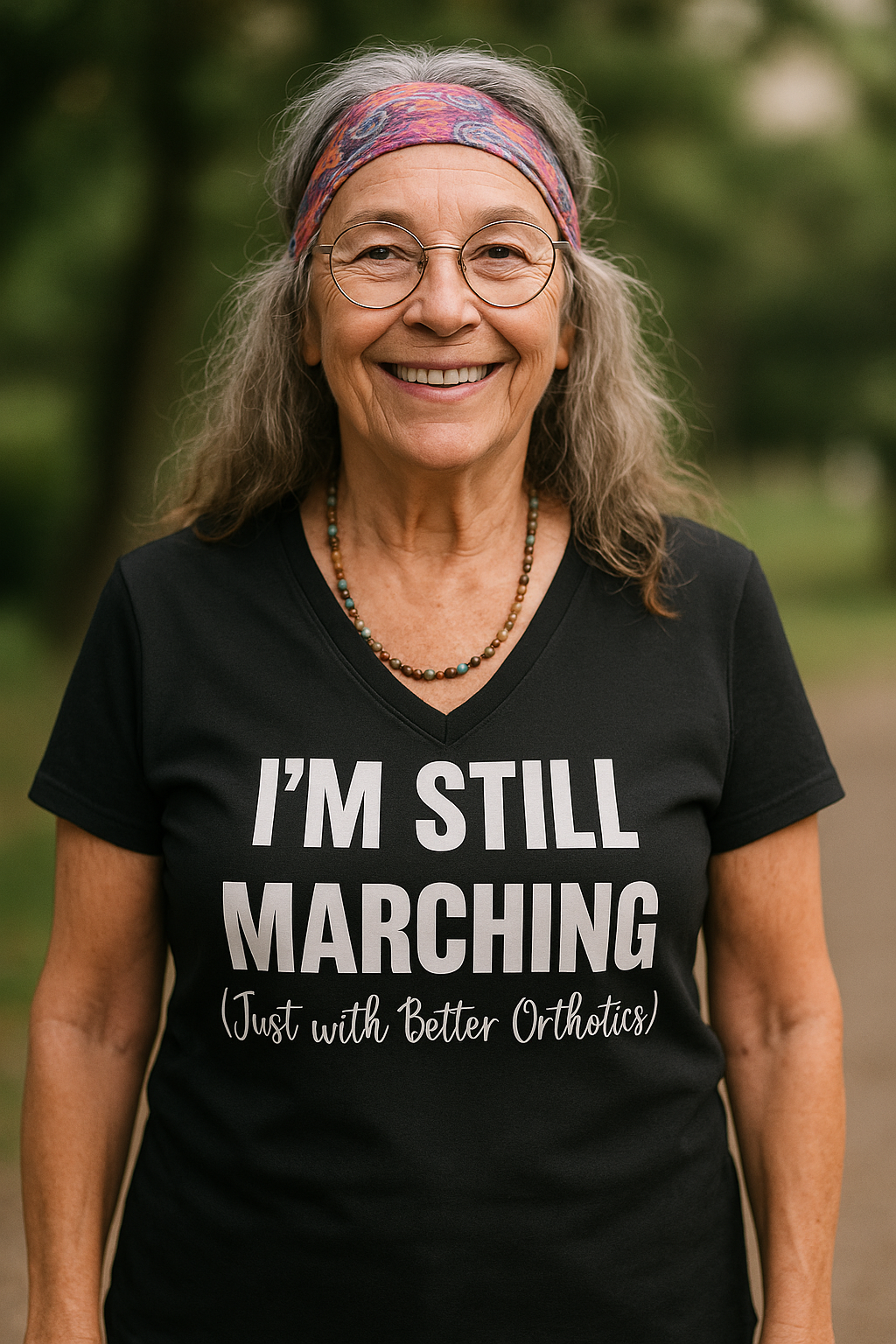 I'm Still Marching (Just With Better Orthotics) Women's Tee