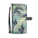 Womens Black Birds Flying Motivational Wallet and Phone